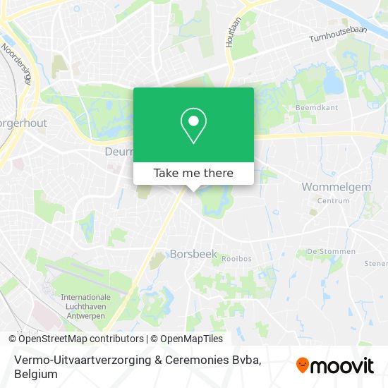 Vermo-Uitvaartverzorging & Ceremonies Bvba plan