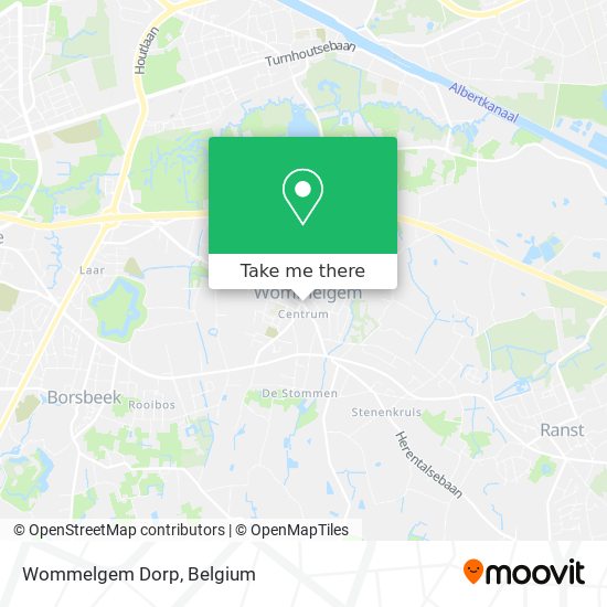 Wommelgem Dorp plan