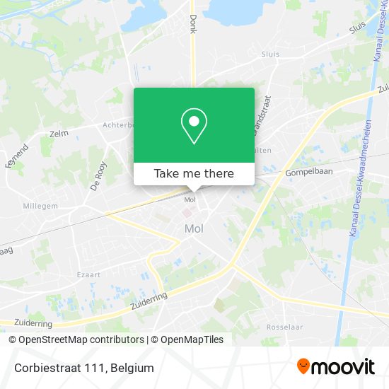 Corbiestraat 111 map