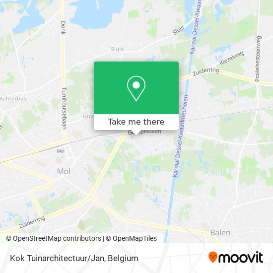 Kok Tuinarchitectuur/Jan map