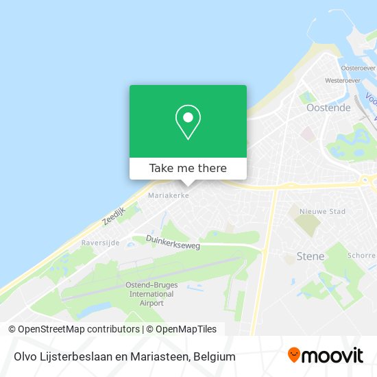 Olvo Lijsterbeslaan en Mariasteen map