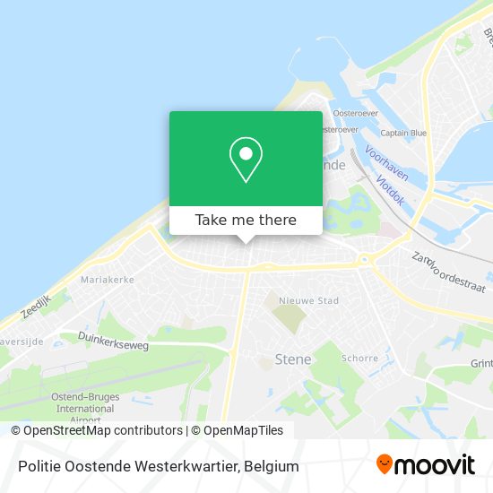 Politie Oostende Westerkwartier plan