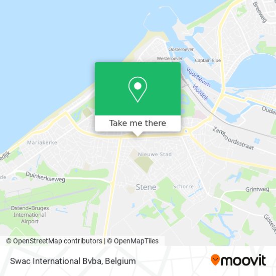 Swac International Bvba map