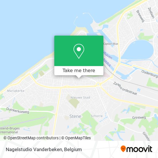 Nagelstudio Vanderbeken map