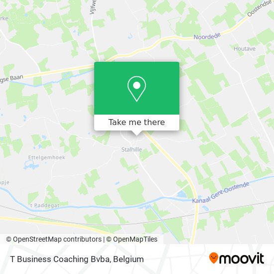 T Business Coaching Bvba map