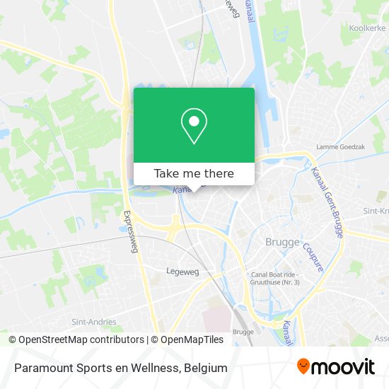 Paramount Sports en Wellness map