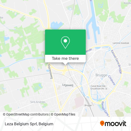 Leza Belgium Sprl map