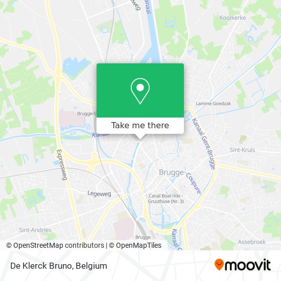 De Klerck Bruno map