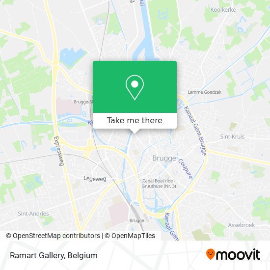 Ramart Gallery map