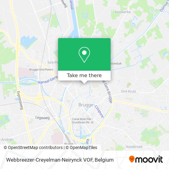 Webbreezer-Creyelman-Neirynck VOF map