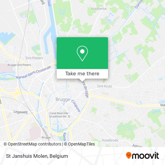 St Janshuis Molen map