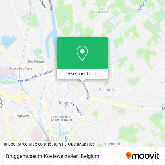 Bruggemuseum-Koeleweimolen plan