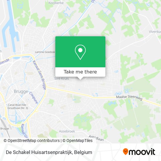 De Schakel Huisartsenpraktijk map