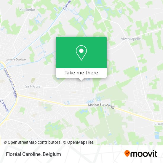 Floréal Caroline map