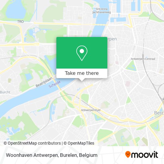 Woonhaven Antwerpen, Burelen map