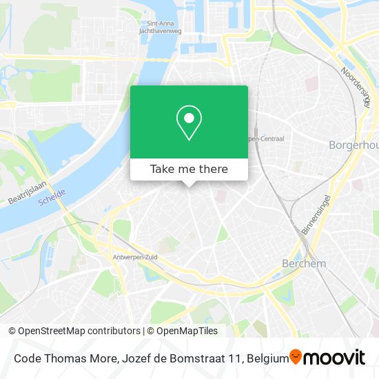 Code Thomas More, Jozef de Bomstraat 11 plan