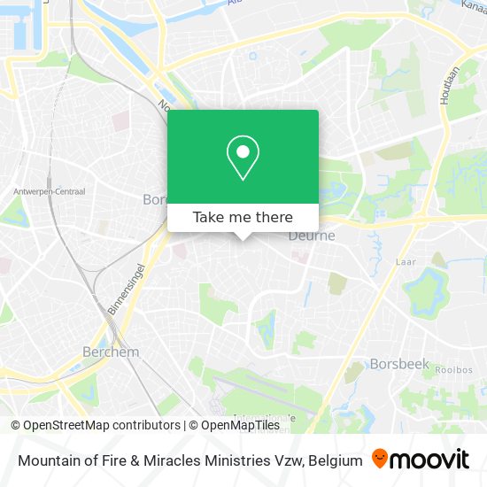 Mountain of Fire & Miracles Ministries Vzw plan