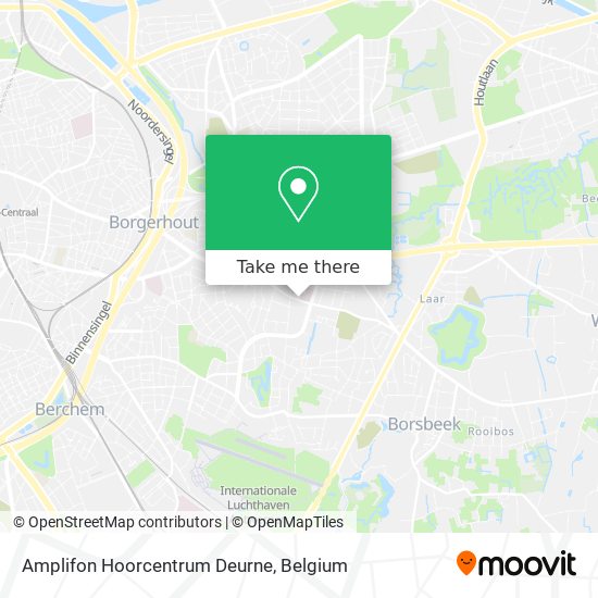 Amplifon Hoorcentrum Deurne map