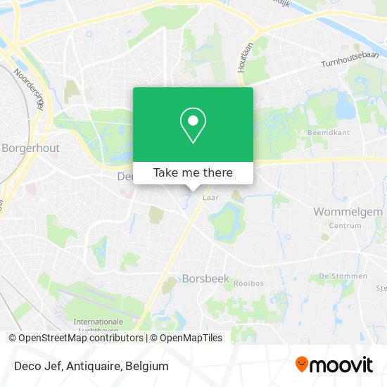 Deco Jef, Antiquaire plan