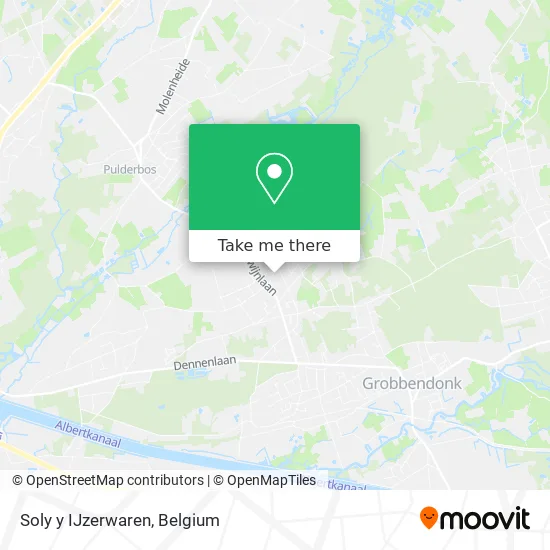 Soly y IJzerwaren map