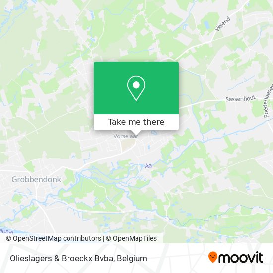 Olieslagers & Broeckx Bvba map