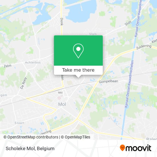 Scholeke Mol map