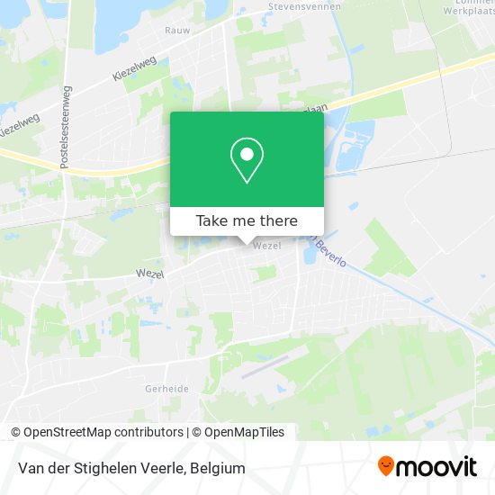 Van der Stighelen Veerle map