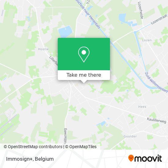 Immosign+ map