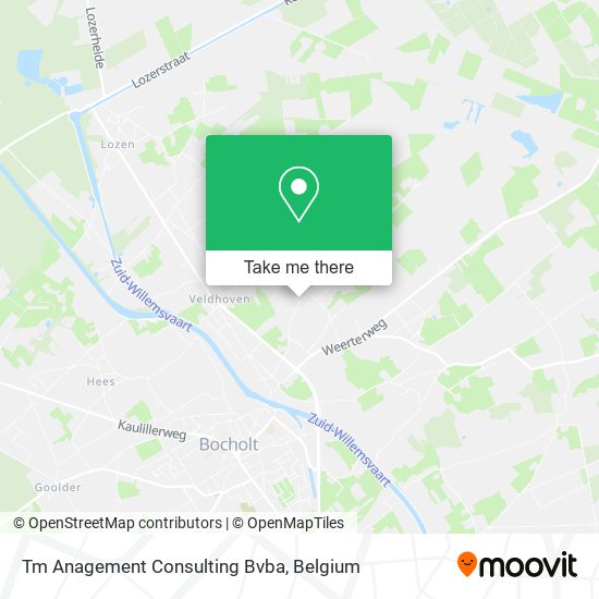 Tm Anagement Consulting Bvba map