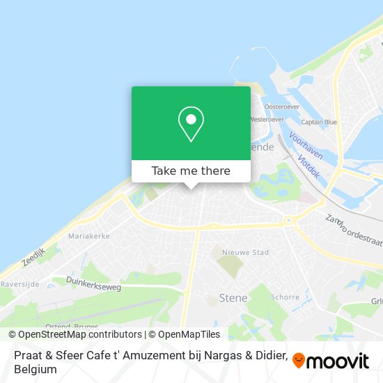 Praat & Sfeer Cafe t' Amuzement bij Nargas & Didier map