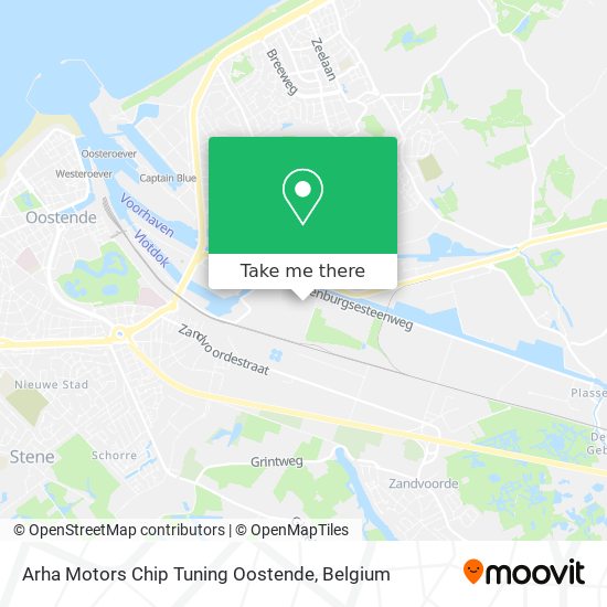 Arha Motors Chip Tuning Oostende map