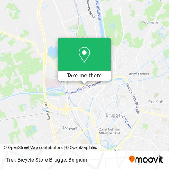Trek Bicycle Store Brugge plan