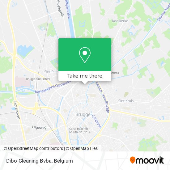 Dibo-Cleaning Bvba map