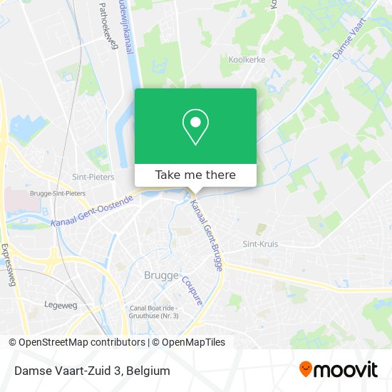 Damse Vaart-Zuid 3 map