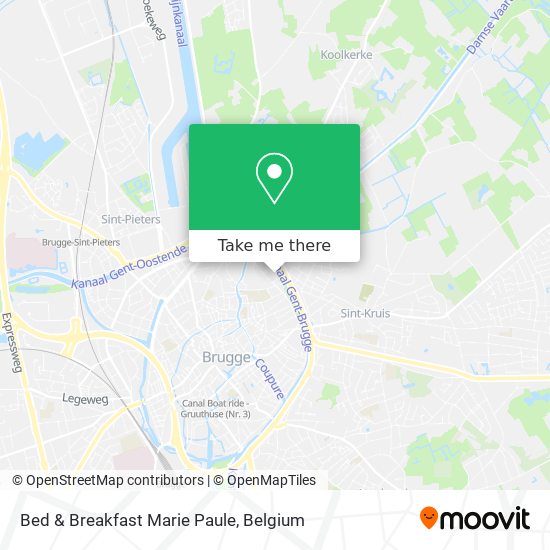 Bed & Breakfast Marie Paule map