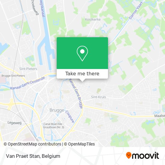 Van Praet Stan map