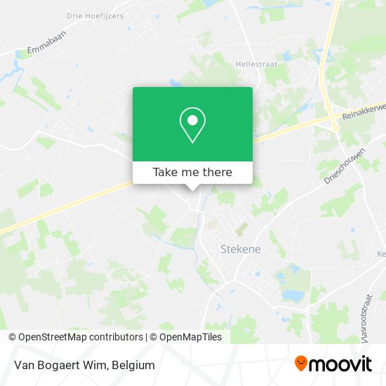 Van Bogaert Wim map