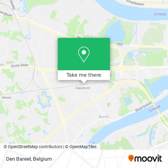 Den Bareel map