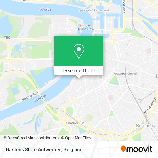 Hästens Store Antwerpen plan