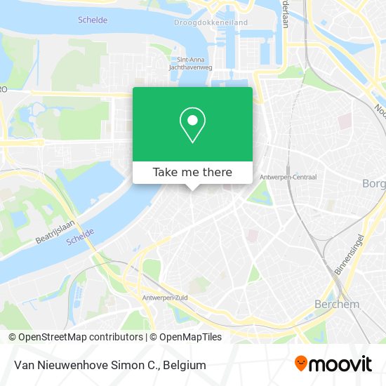 Van Nieuwenhove Simon C. map