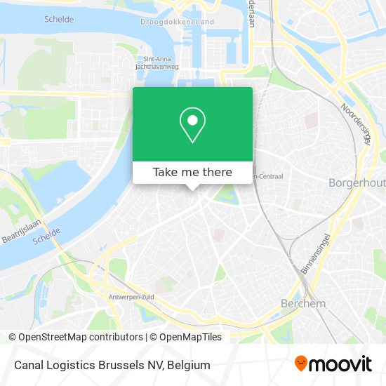 Canal Logistics Brussels NV plan