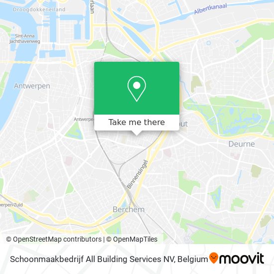 Schoonmaakbedrijf All Building Services NV map