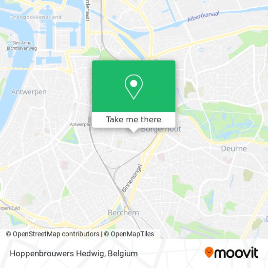 Hoppenbrouwers Hedwig map