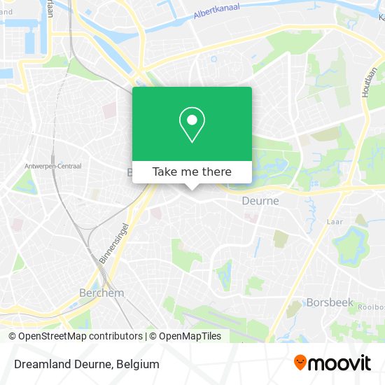 Dreamland Deurne map