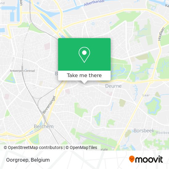 Oorgroep map