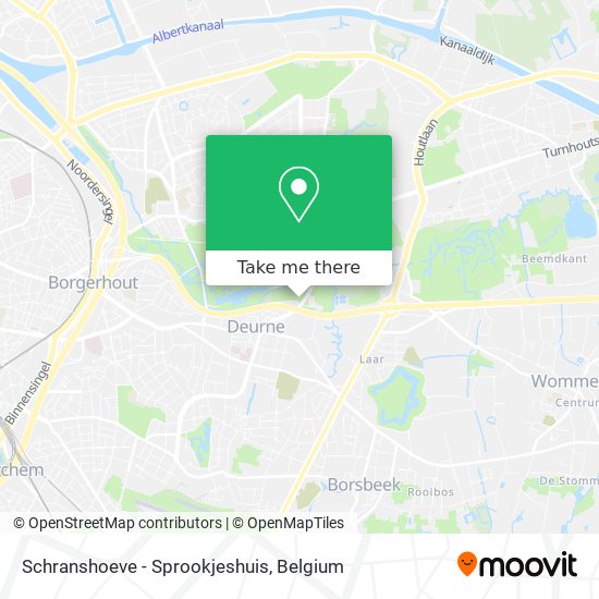 Schranshoeve - Sprookjeshuis map