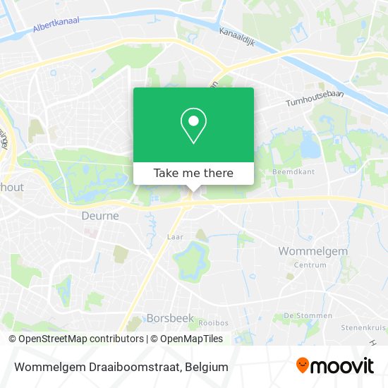 Wommelgem Draaiboomstraat plan