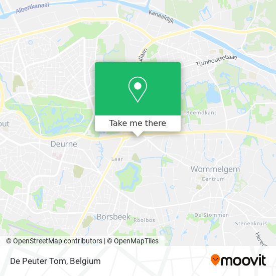 De Peuter Tom map