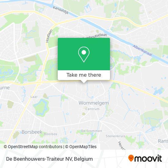 De Beenhouwers-Traiteur NV map