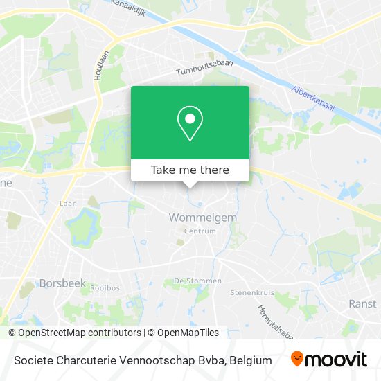 Societe Charcuterie Vennootschap Bvba map